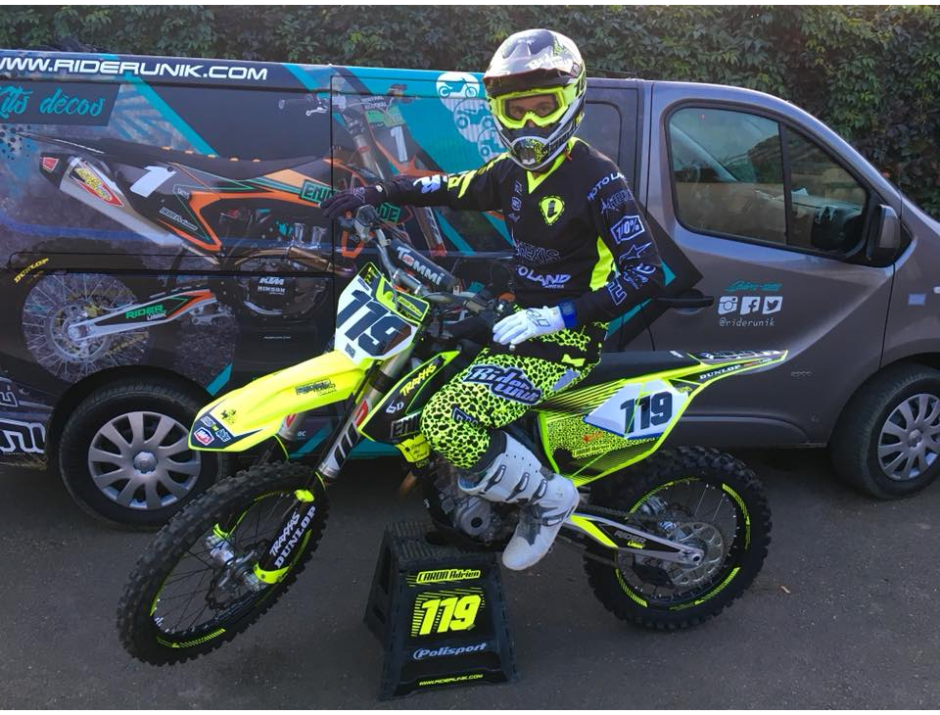 Maillot motocross personnalisable RiderUnik Exotic Series 4