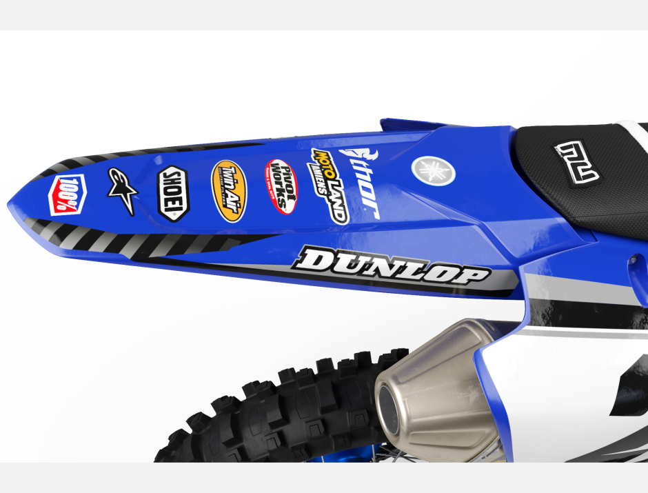 KIT DECO MOTOCROSS LIKEN BLUE 3