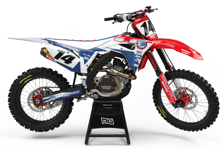 KIT DECO MOTOCROSS CR/CRF ENJOY THE RIDE