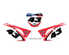 KIT DECO FONDS DE PLAQUES HONDA GRAD 1