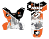 KIT DECO RXR BULLET MERIKA ORANGE 1
