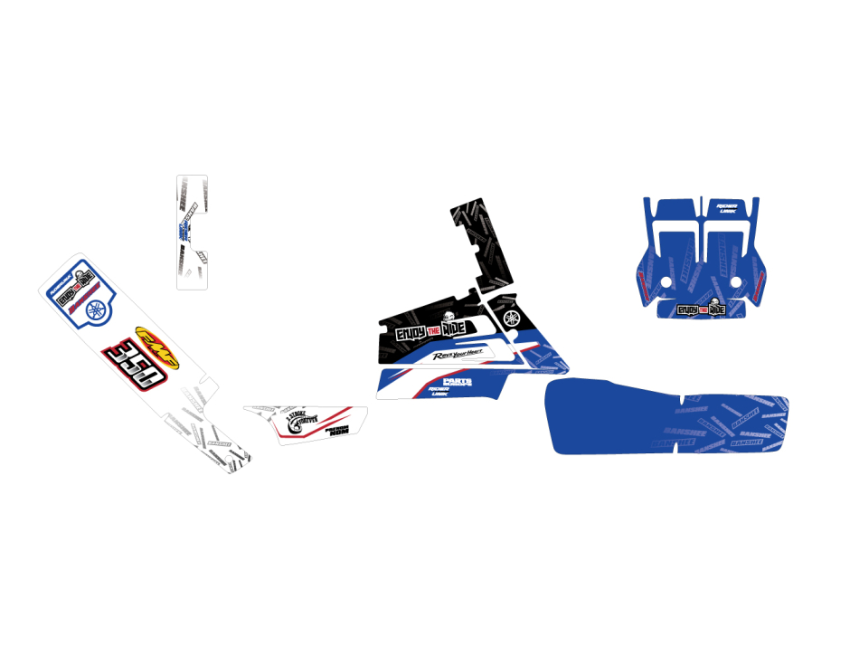 Kit déco quad Banshee Enjoy The Ride 2