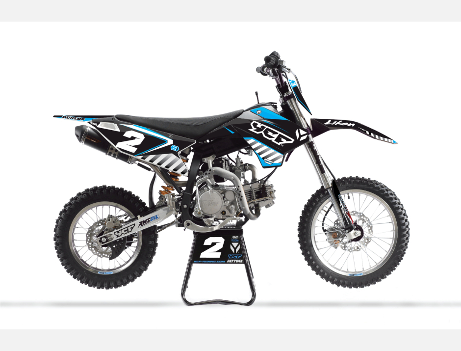 KIT DECO MOTOCROSS YCF BIGY LIKEN CYAN 1