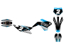 KIT DECO MOTOCROSS YCF BIGY LIKEN CYAN 2