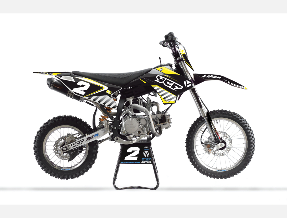 KIT DECO MOTOCROSS YCF BIGY LIKEN JAUNE 1