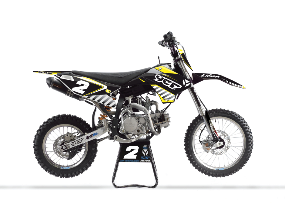 KIT DECO MOTOCROSS YCF BIGY LIKEN JAUNE 1