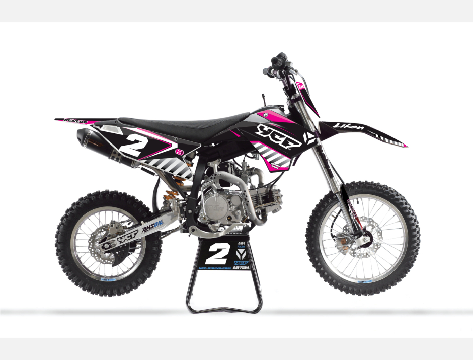 KIT DECO MOTOCROSS YCF BIGY LIKEN ROSE 1