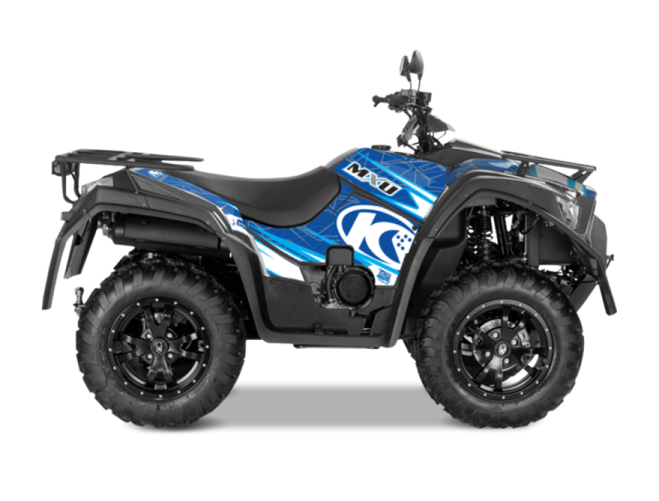 KIT DECO QUAD MXU 550-700i AGRY BLEU 1
