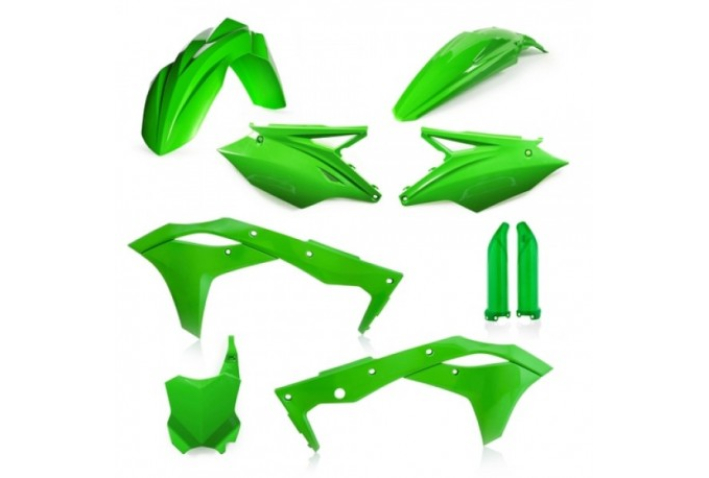 Kit plastique Acerbis Kawasaki Vert fluo