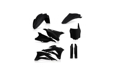 Kit plastique Acerbis Kawasaki Noir