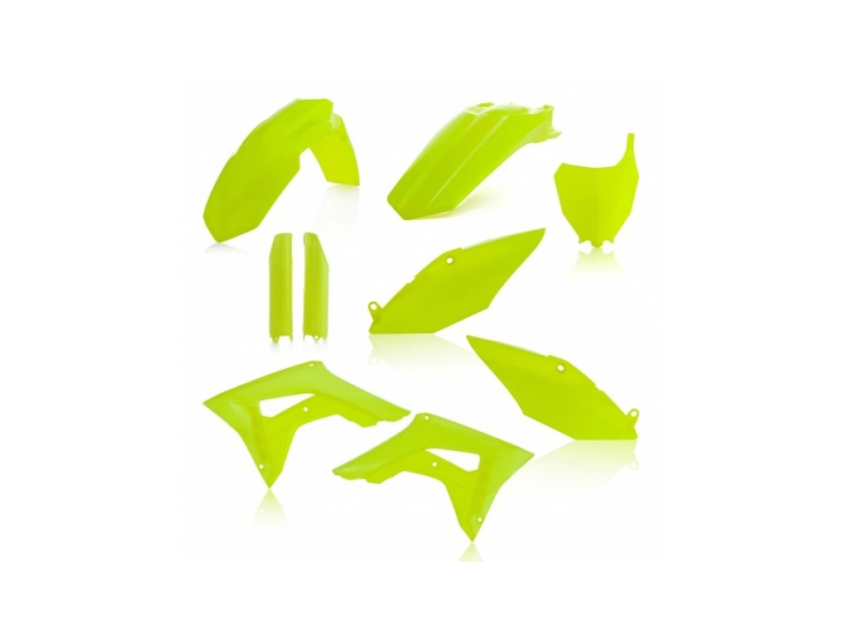 Kit plastique Acerbis Honda Jaune fluo 1