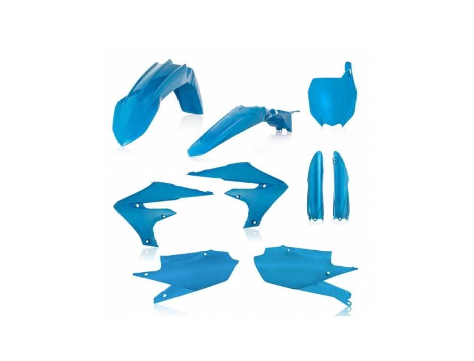 Kit plastique Acerbis Yamaha Bleu light 1