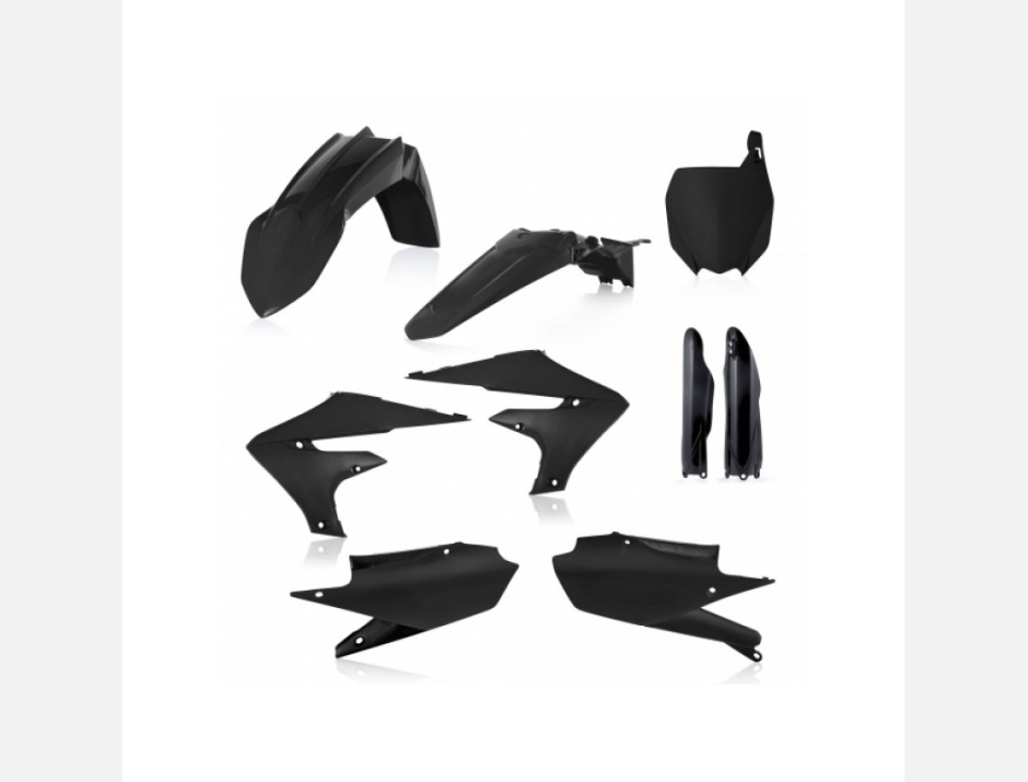 Kit plastique Acerbis Yamaha Noir 1
