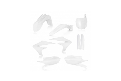 Kit plastique Acerbis Yamaha Blanc