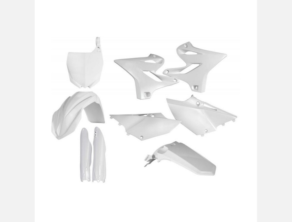 Kit plastique Acerbis Yamaha Blanc 1