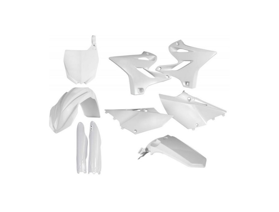 Kit plastique Acerbis Yamaha Blanc 1