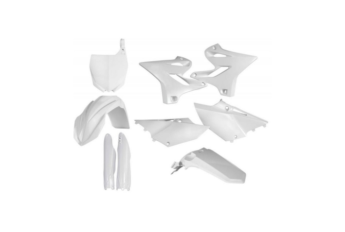 Kit plastique Acerbis Yamaha Blanc