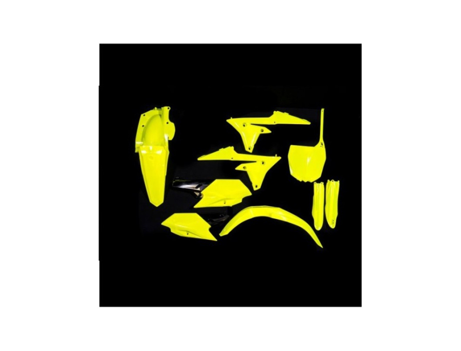 Kit plastique Acerbis Yamaha Jaune fluo 1