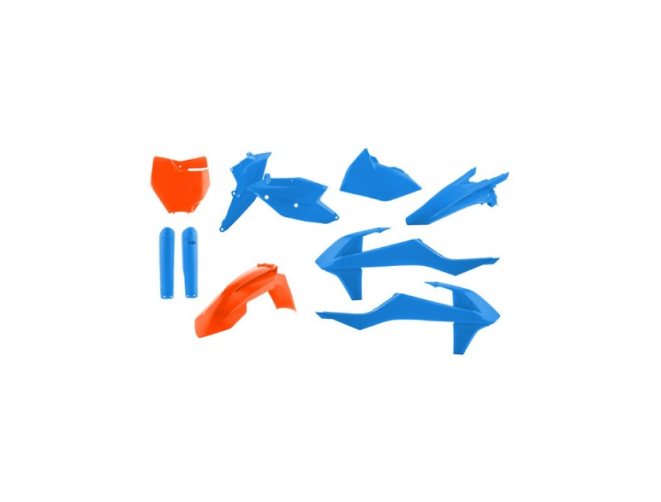 Kit plastique Acerbis Ktm Orange/Bleu 1