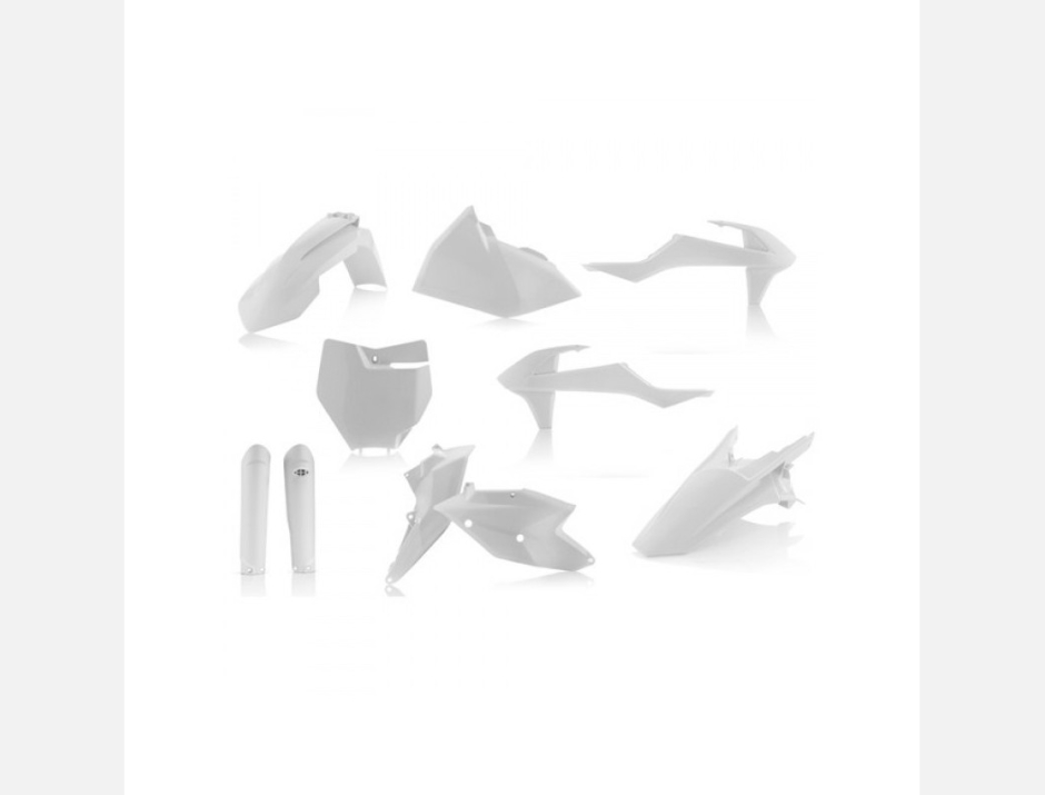 Kit plastique Acerbis Ktm Blanc 1