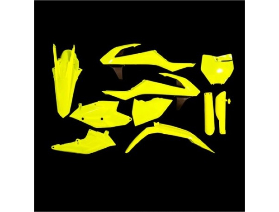 Kit plastique Acerbis Ktm Jaune fluo 1