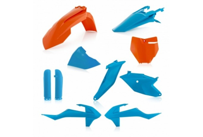 Kit plastique Acerbis Ktm Orange/Bleu