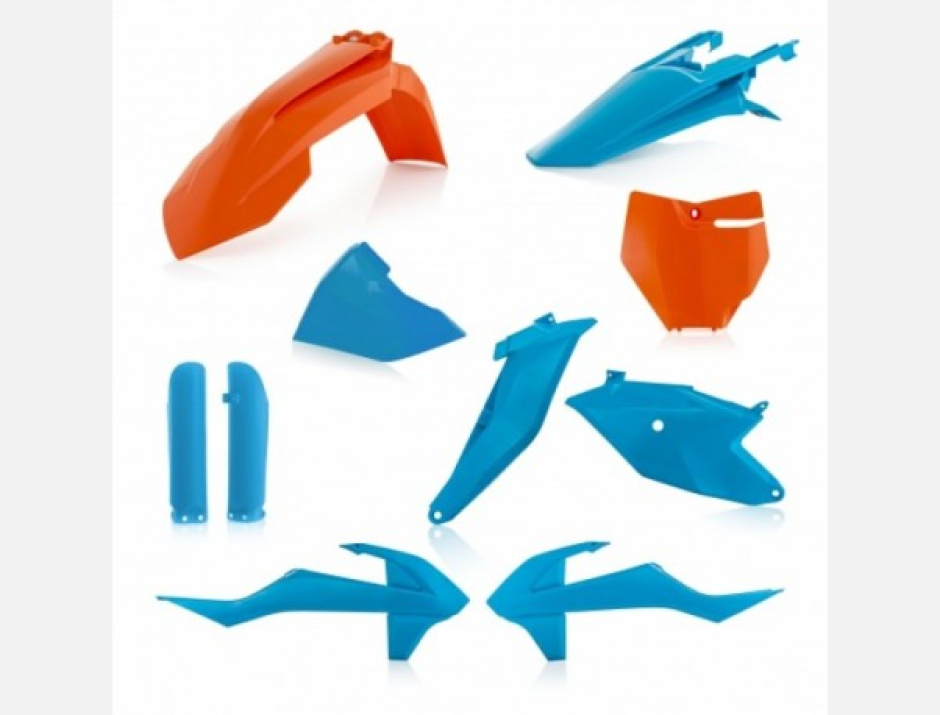 Kit plastique Acerbis Ktm Orange/Bleu 1