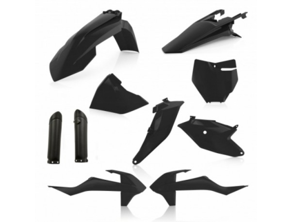 Kit plastique Acerbis Ktm Noir 1