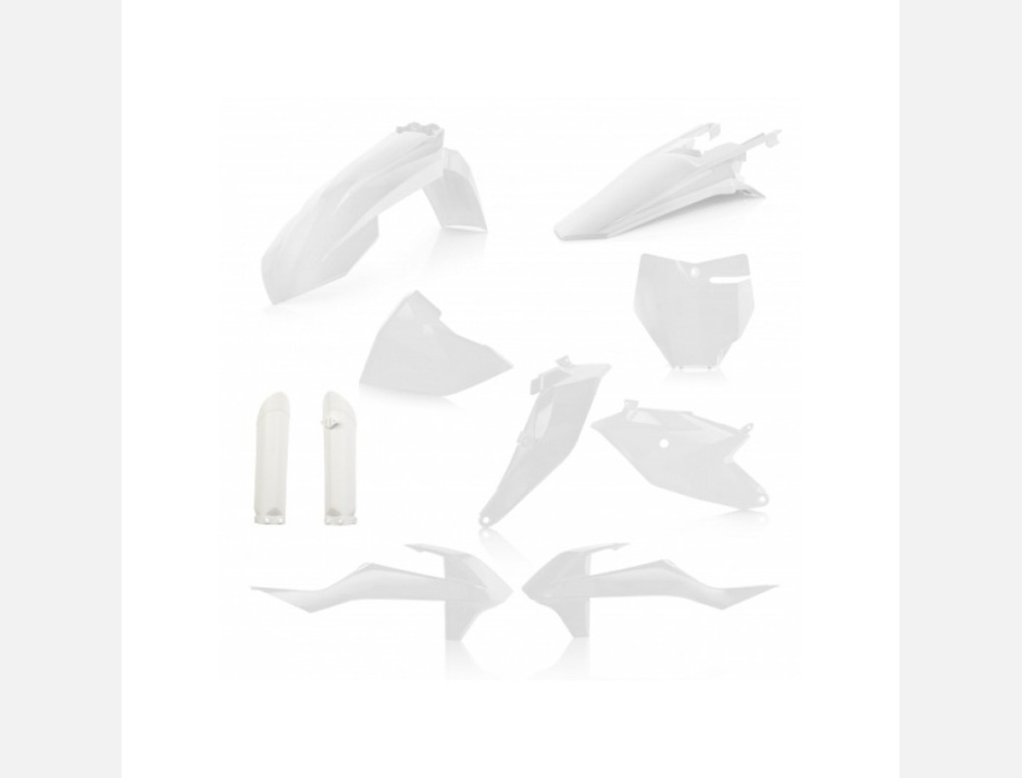 Kit plastique Acerbis Ktm Blanc 1