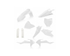 Kit plastique Acerbis Ktm Blanc 1