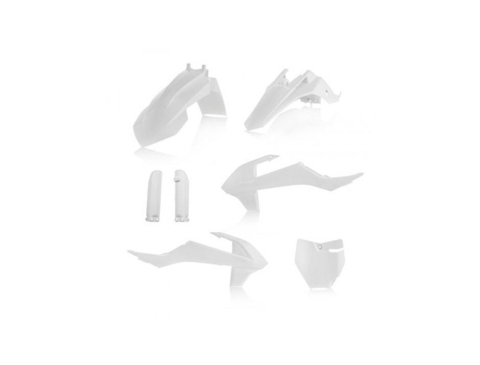 Kit plastique Acerbis Ktm Blanc 1