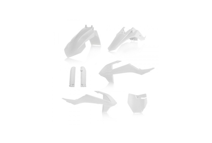 Kit plastique Acerbis Ktm Blanc