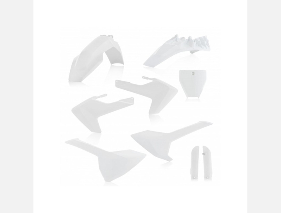 Kit plastique Acerbis Husqvarna Blanc 1