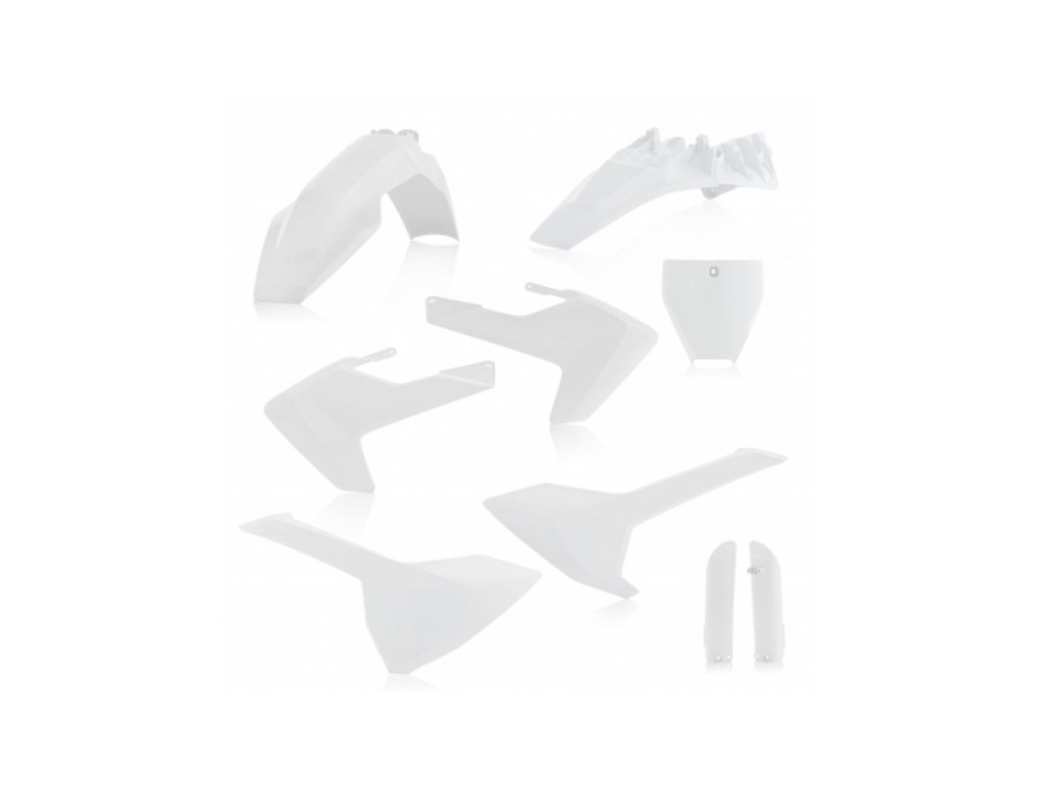 Kit plastique Acerbis Husqvarna Blanc 1