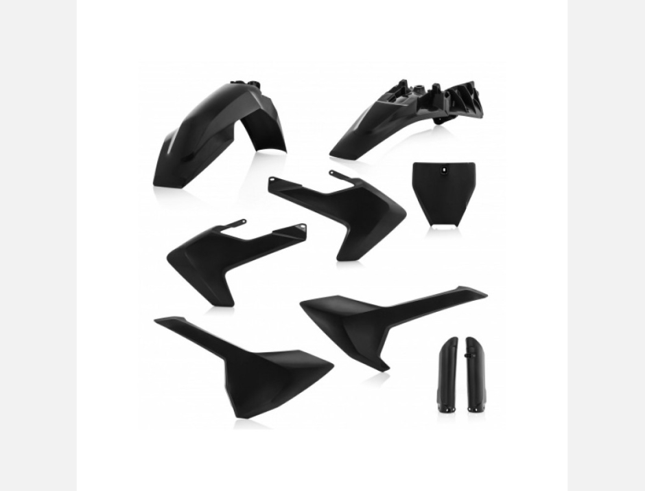 Kit plastique Acerbis Husqvarna Noir 1