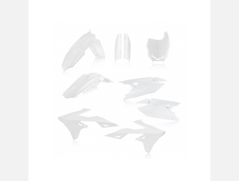 Kit plastique Acerbis Suzuki Blanc 1
