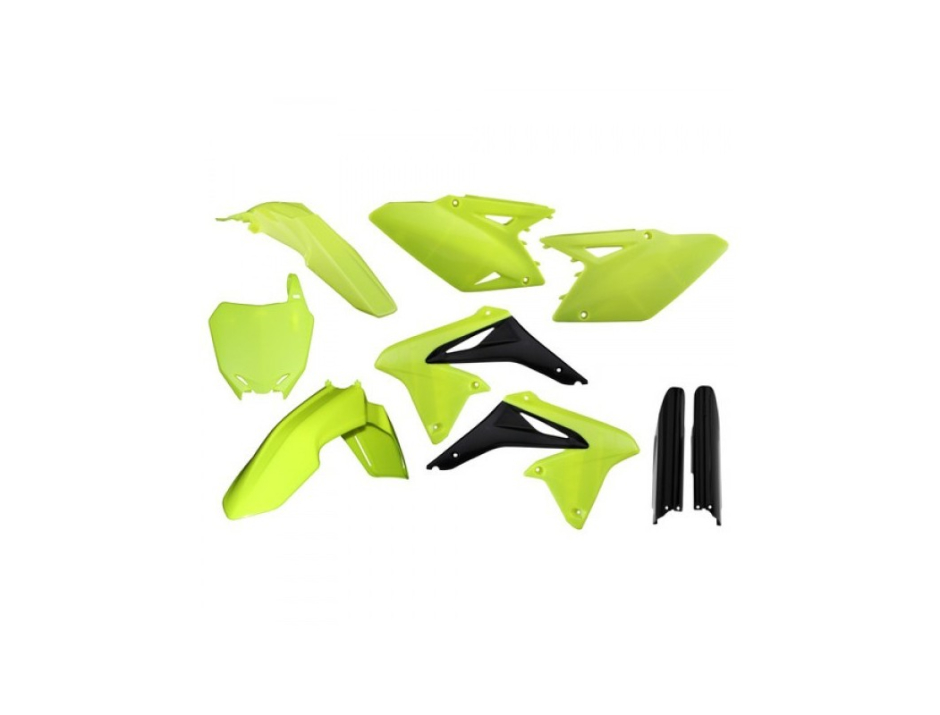 Kit plastique Acerbis Suzuki Jaune fluo 1