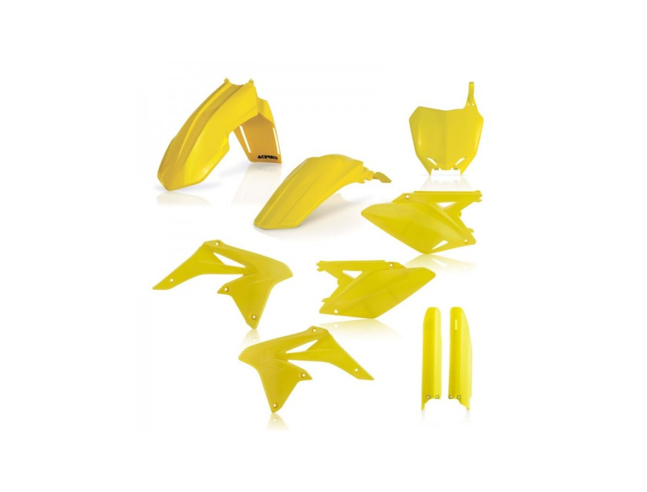 Kit plastique Acerbis Suzuki Jaune 1