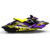 KIT DECO SEA-DOO SPARK ENJOY THE RIDE VIOLET/JAUNE FULL 2