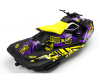 KIT DECO SEA-DOO SPARK ENJOY THE RIDE VIOLET/JAUNE FULL 3