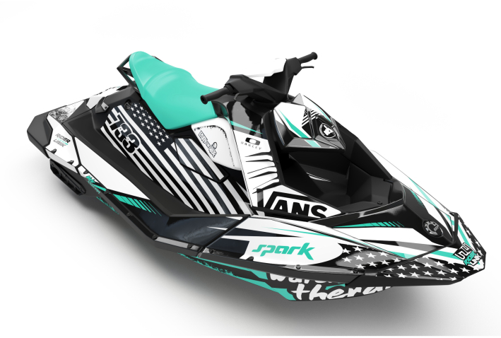 KIT DECO SEA-DOO SPARK WATER THERAPY AQUA FULL