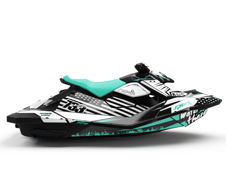 KIT DECO SEA-DOO SPARK WATER THERAPY AQUA FULL 2