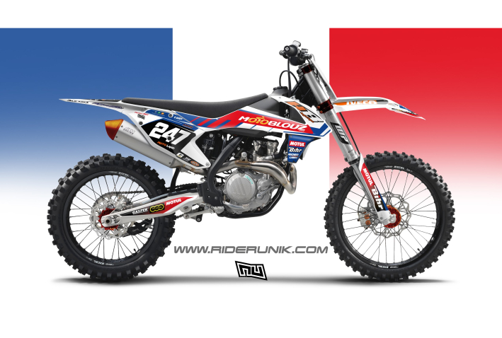 KIT DECO MOTOCROSS KTM HB FRANCE