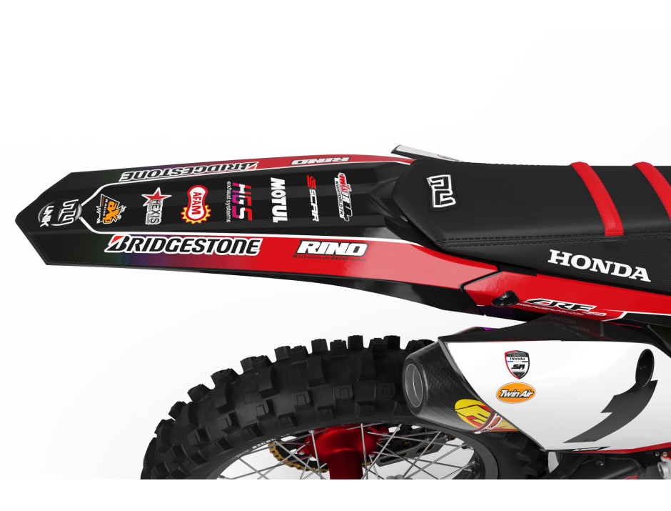 KIT DECO MOTOCROSS CR/CRF SR TEAM BLACK/RED EDITION 2