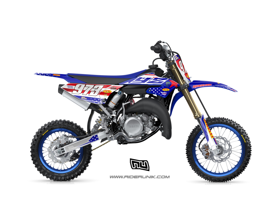 KIT DECO MOTOCROSS 65 YZ 2019 USA 1