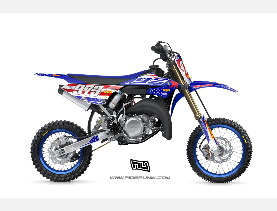 KIT DECO MOTOCROSS 65 YZ 2019 USA 1