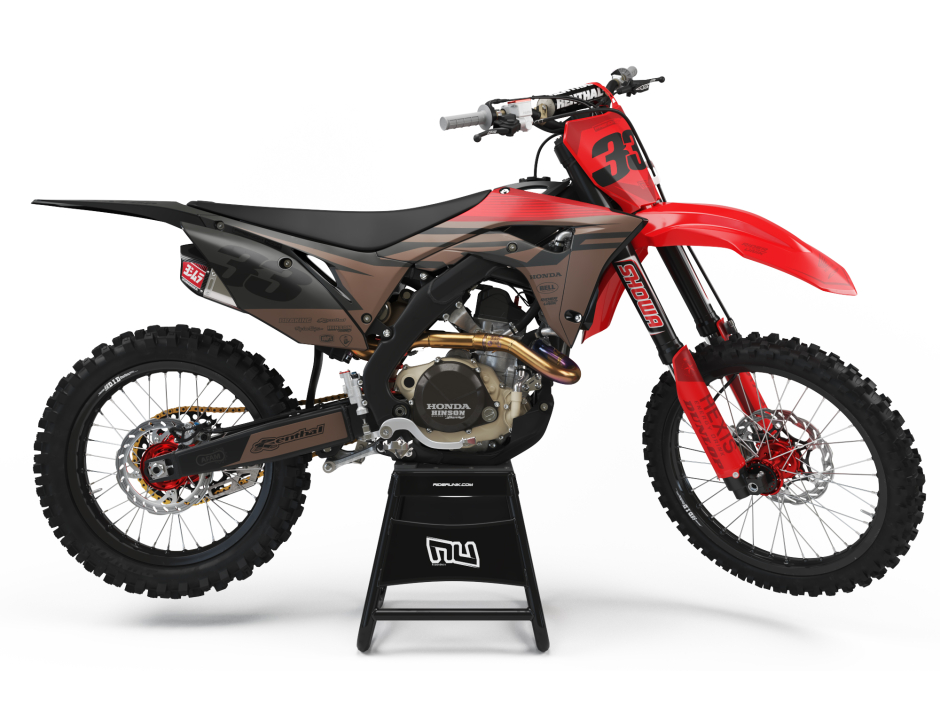 KIT DECO MOTOCROSS CR/CRF TEALBRO 1