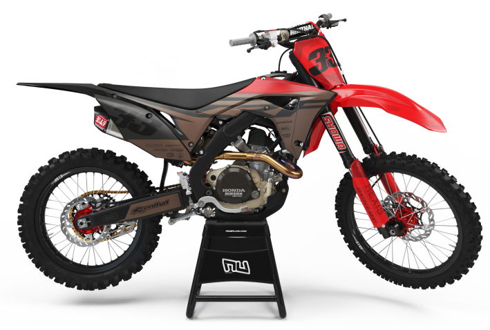 KIT DECO MOTOCROSS CR/CRF TEALBRO