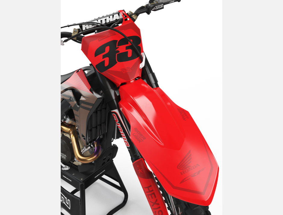 KIT DECO MOTOCROSS CR/CRF TEALBRO 3