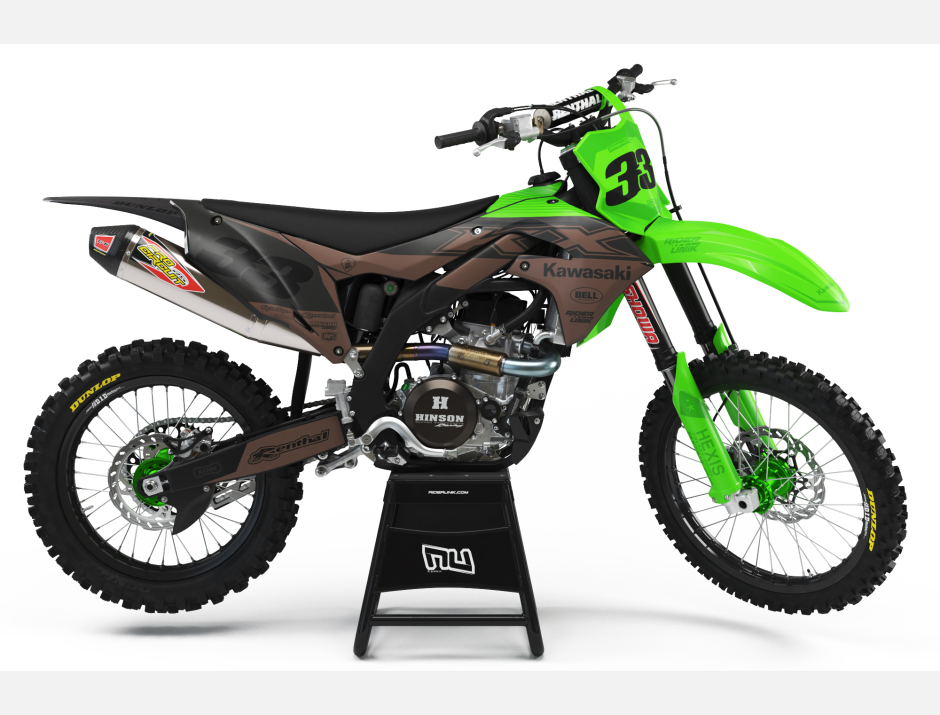 KIT DECO MOTOCROSS KAWASAKI TEALBRO 1